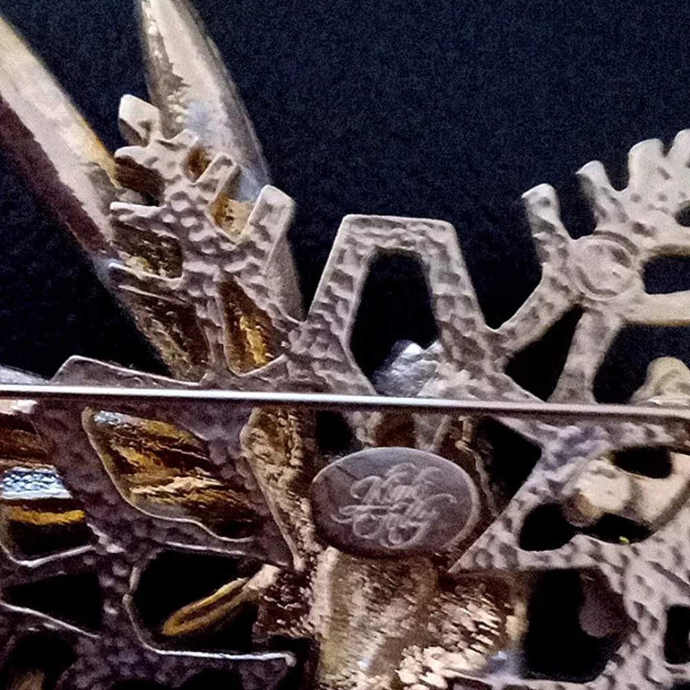 KIRKS FOLLY WINTER SNOWFLAKE FAIRY BROOCH - Picture 5 of 8
